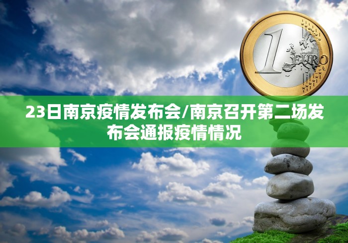 23日南京疫情发布会/南京召开第二场发布会通报疫情情况