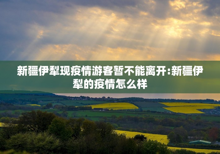 新疆伊犁现疫情游客暂不能离开:新疆伊犁的疫情怎么样