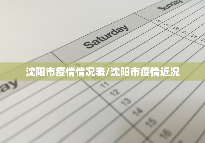 沈阳市疫情情况表/沈阳市疫情近况