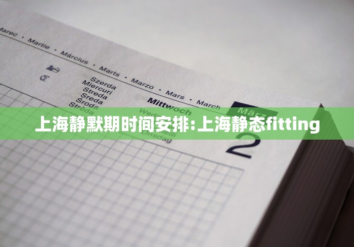 上海静默期时间安排:上海静态fitting